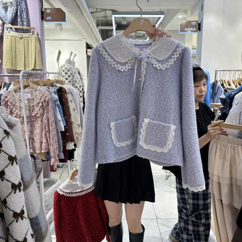 MS東大門㊣實拍女裝新品熱賣25秋冬休閑真品職業推薦針織衫MS針織衫
