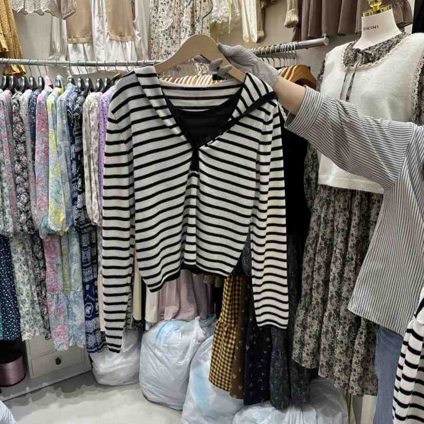 BIKINI韓國直郵㊣女裝新款人氣熱賣真品休閑時尚推薦針織衫BIKINI針織衫
