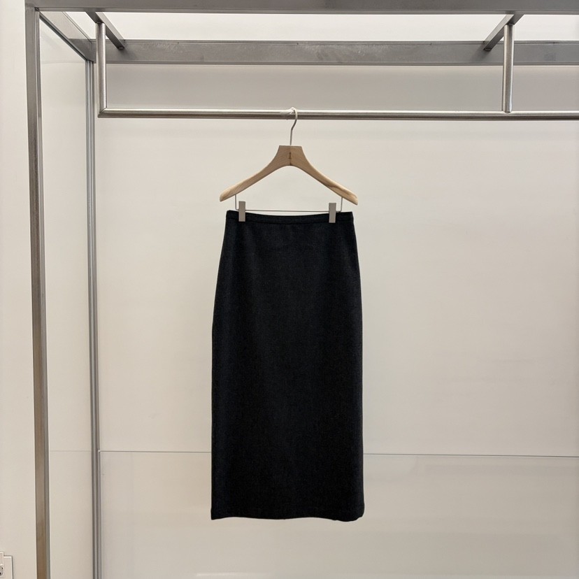 HEHR東大門㊣直郵女裝新品職業25秋冬真品人氣熱賣休閑長裙hehr-AUTOMNE長裙