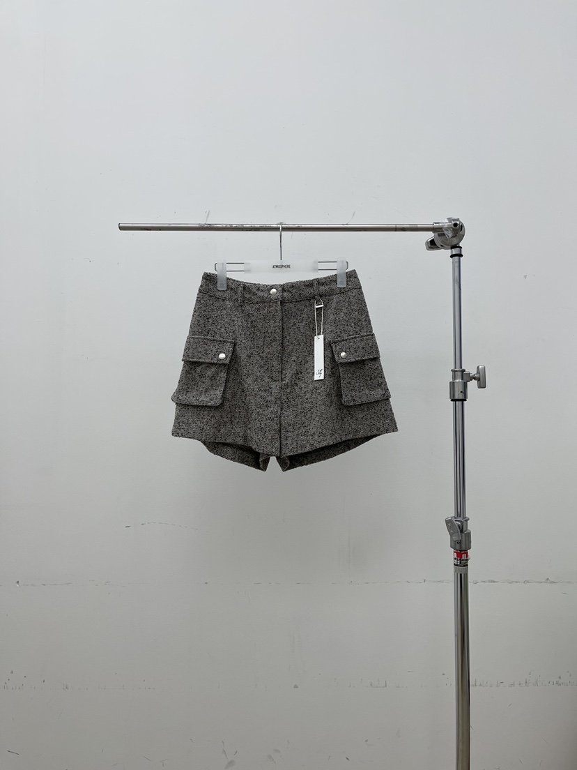 ATMOSPHERE東大門㊣直郵女士新品真品休閑25秋冬推薦人氣短褲ATMOSPHERE/BLING短褲