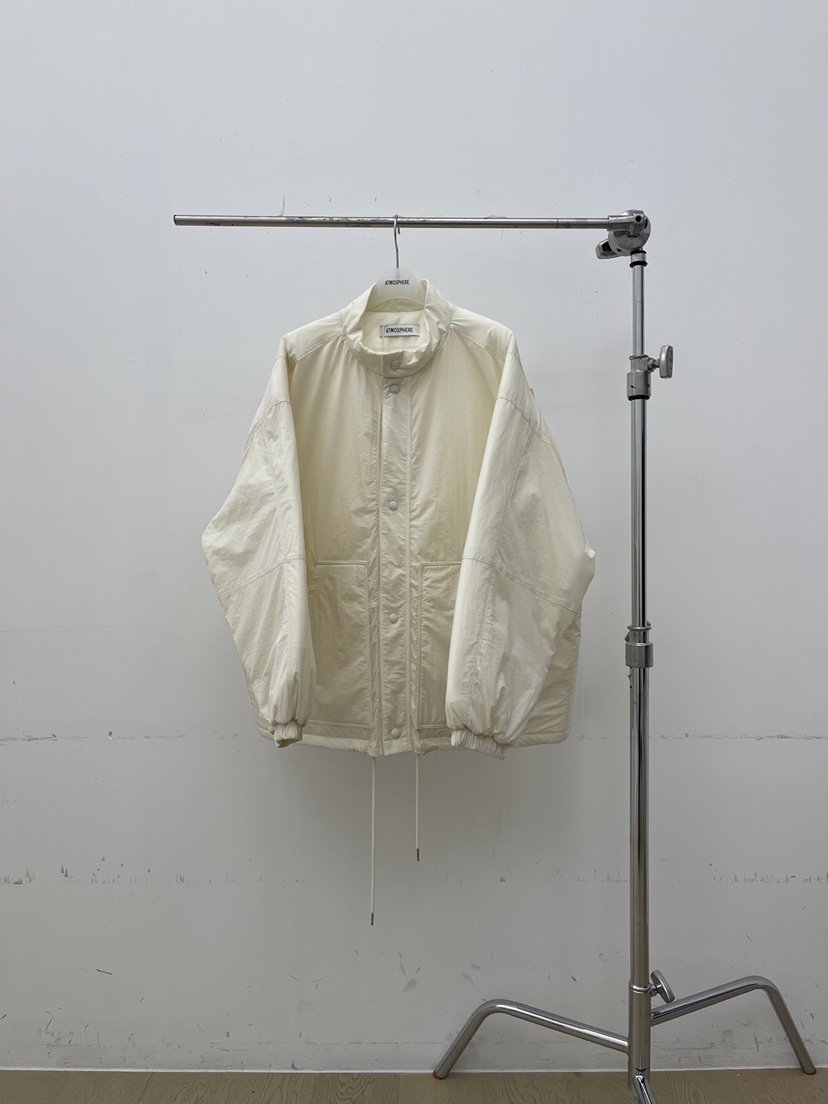 ATMOSPHERE韓國代購㊣女裝新品休閑25秋冬時尚人氣短款棉服ATMOSPHERE/BLING短款棉服