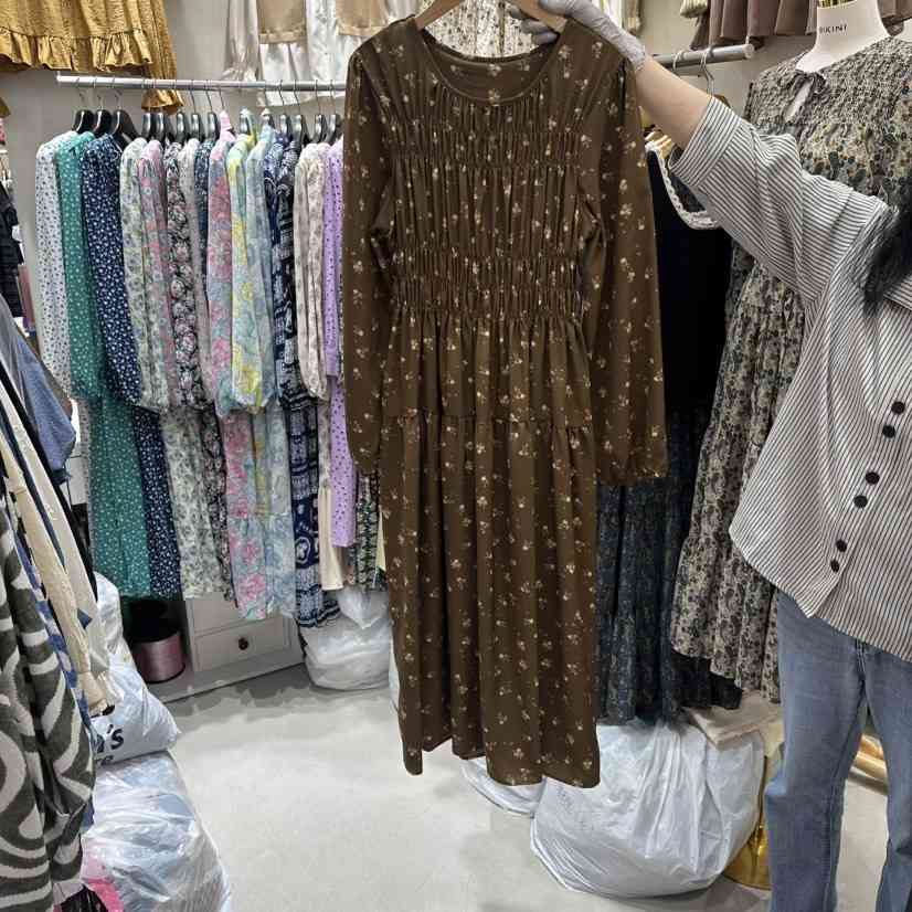BIKINI東大門㊣實拍女士新款推薦職業真品25秋冬時尚連衣裙BIKINI連衣裙