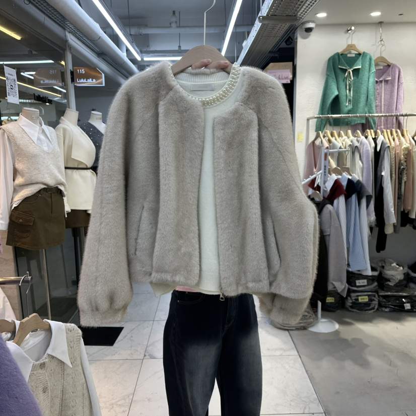 LULULALLA韓國直郵㊣女裝新品推薦熱賣人氣夾克不含內搭皮草LULULALLA夾克