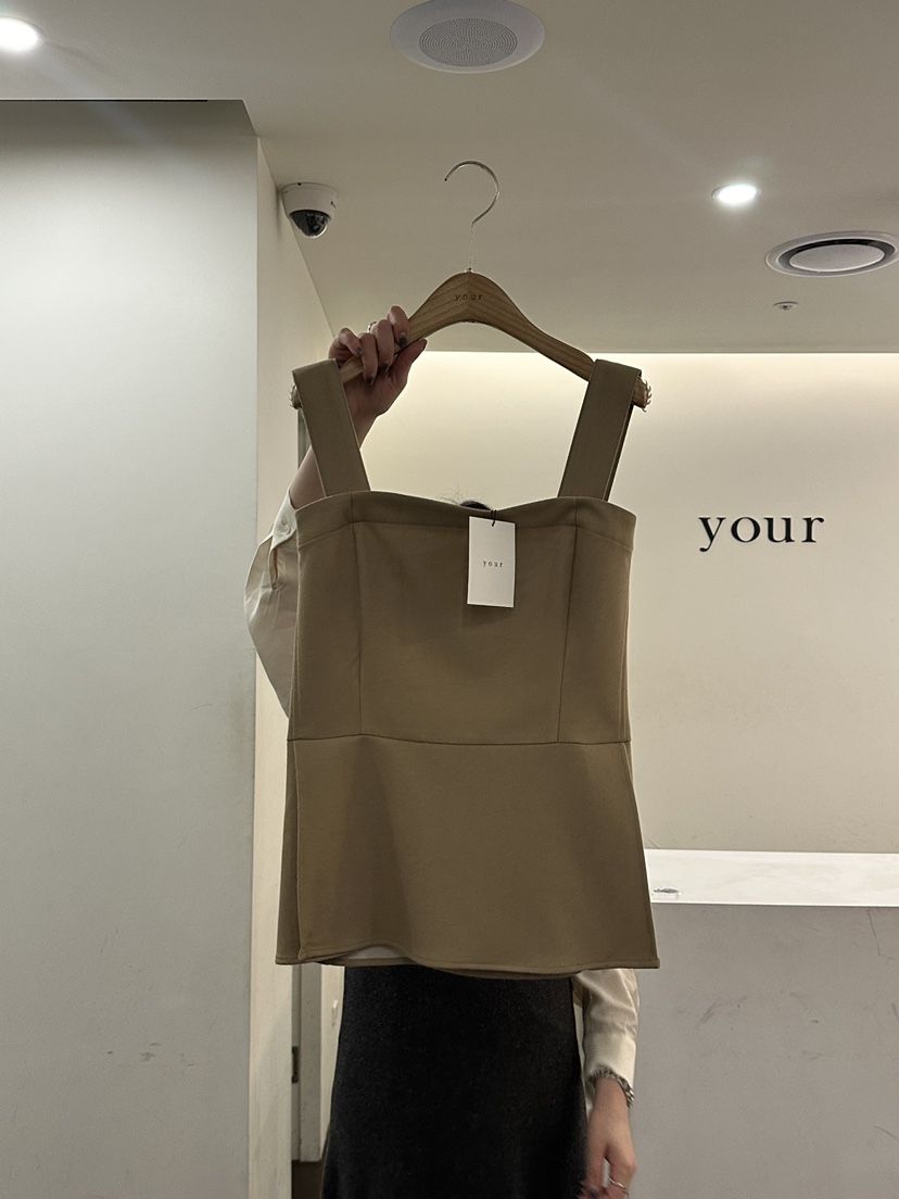 YOUR-P東大門㊣直郵女裝新品真品休閑時尚推薦25秋冬吊帶背心YOUR-P吊帶/背心