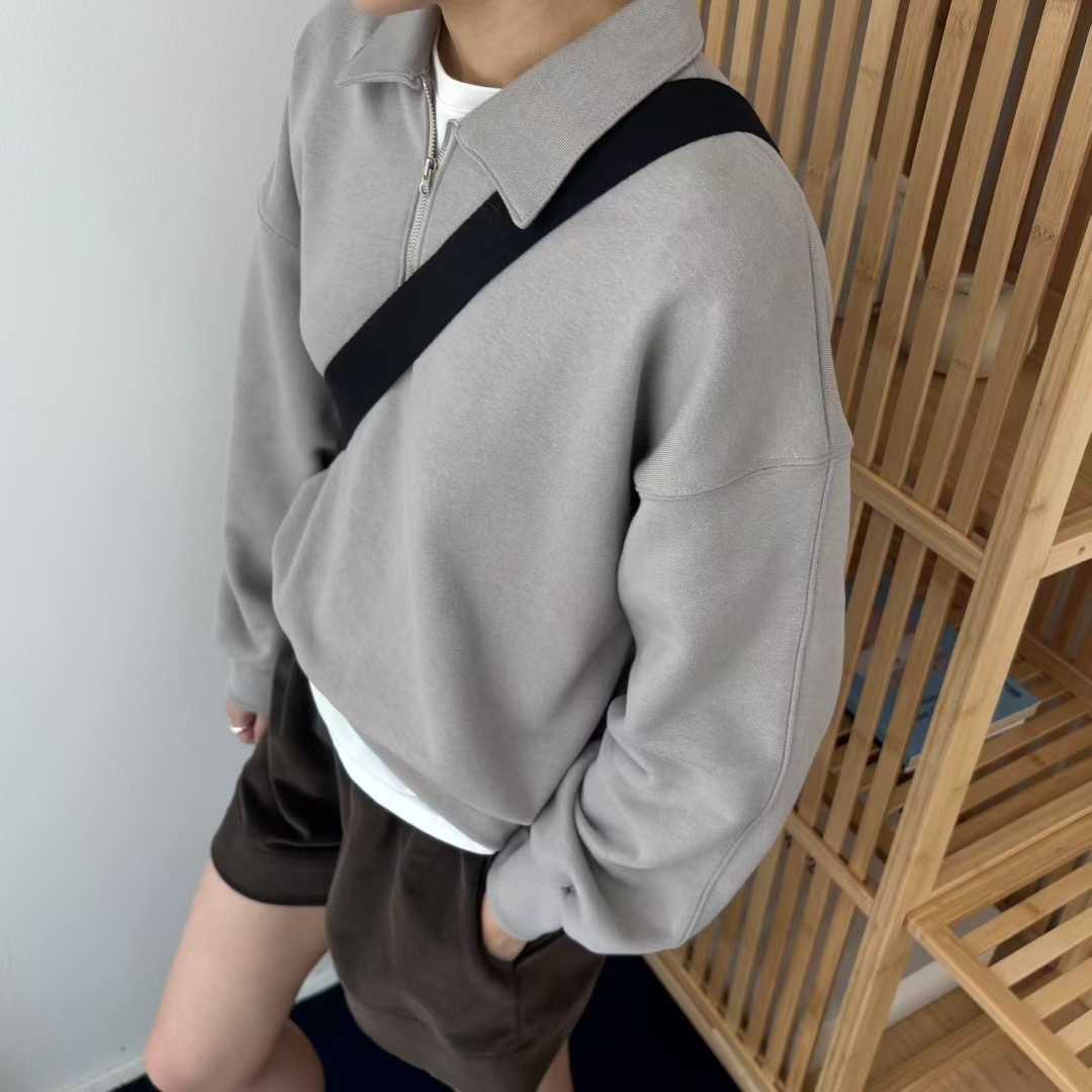 VIVAGLAM-비바글램-T東大門㊣代購女裝新品休閑職業衛衣拉鏈VIVAGLAM衛衣