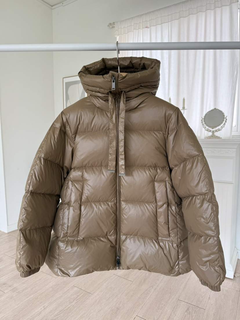 SOLAR韓國代購㊣女裝新品真品熱賣職業短款羽絨服填充連帽鴨絨SOLAR短款羽絨服