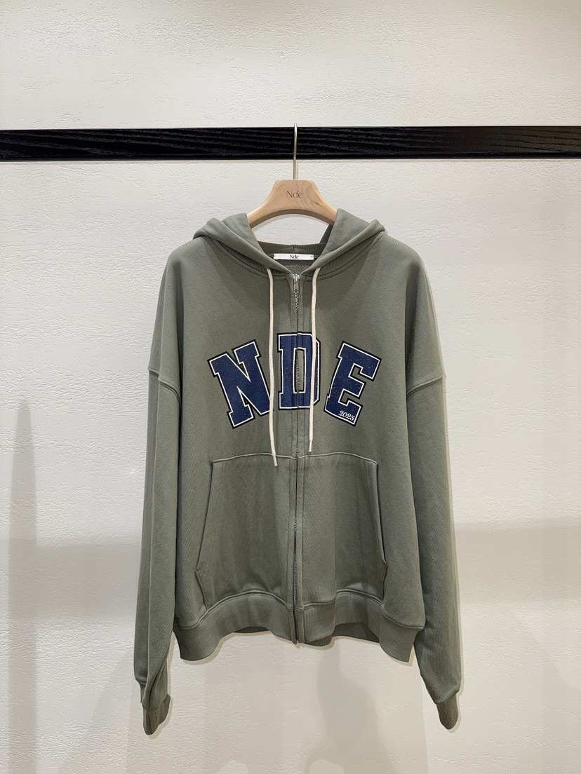 NDE東大門㊣實拍女裝新品熱賣人氣推薦時尚25秋冬真品夾克拉鏈NDE夾克