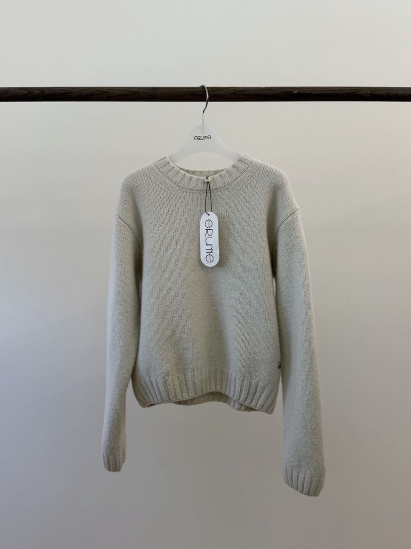 ERUME韓國代購㊣女裝新品25秋冬休閑熱賣推薦真品職業針織衫ERUME針織衫