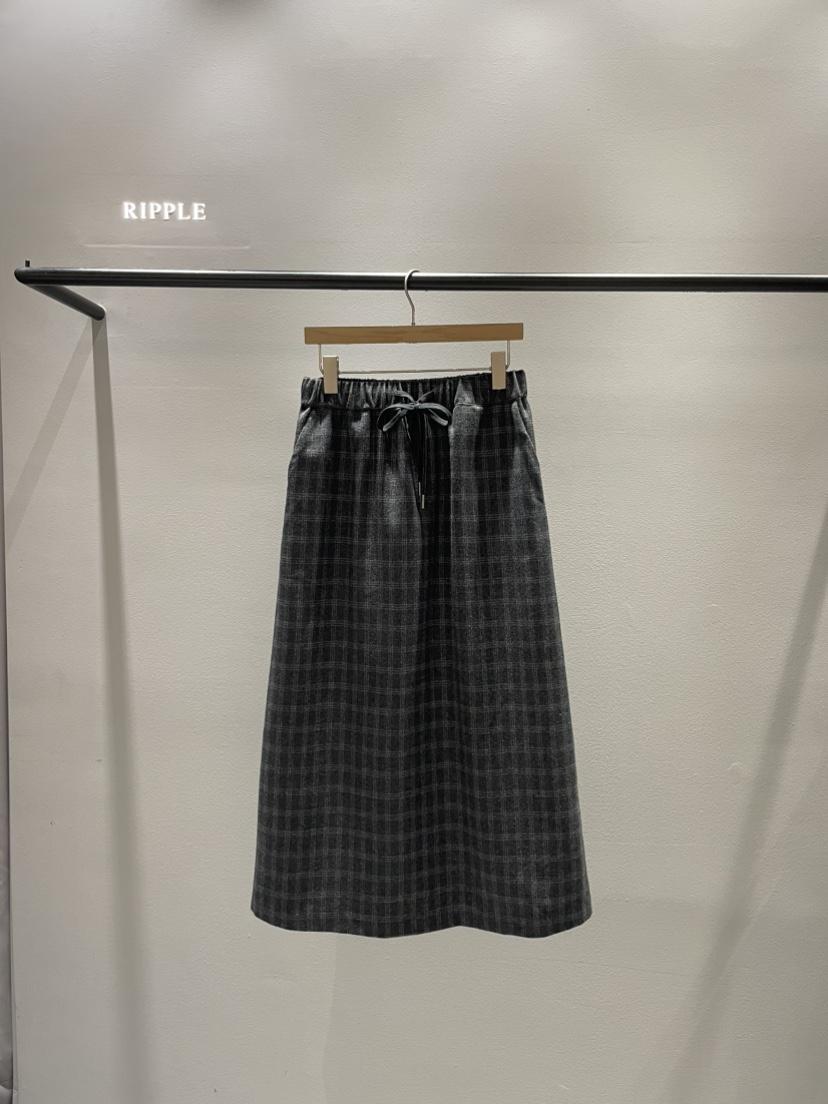 RIPPLE韓國直郵㊣女士新款休閑25秋冬人氣時尚熱賣真品長裙RIPPLE長裙