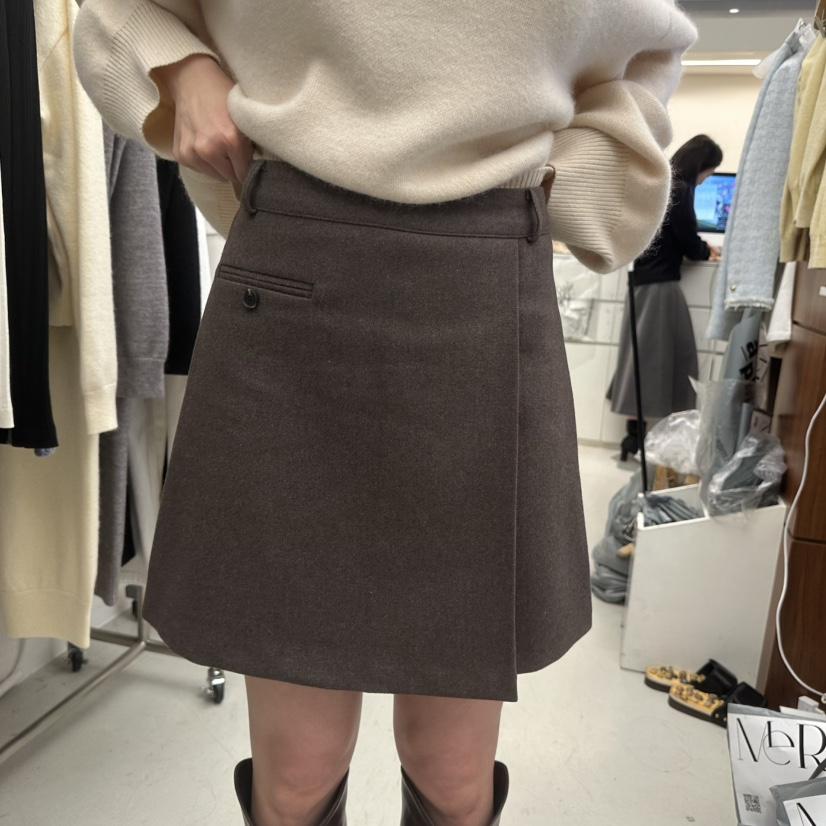 MER東大門㊣代購女裝新款熱賣人氣25秋冬推薦職業休閑時尚裙褲MER/ANGELO BIANCO裙褲
