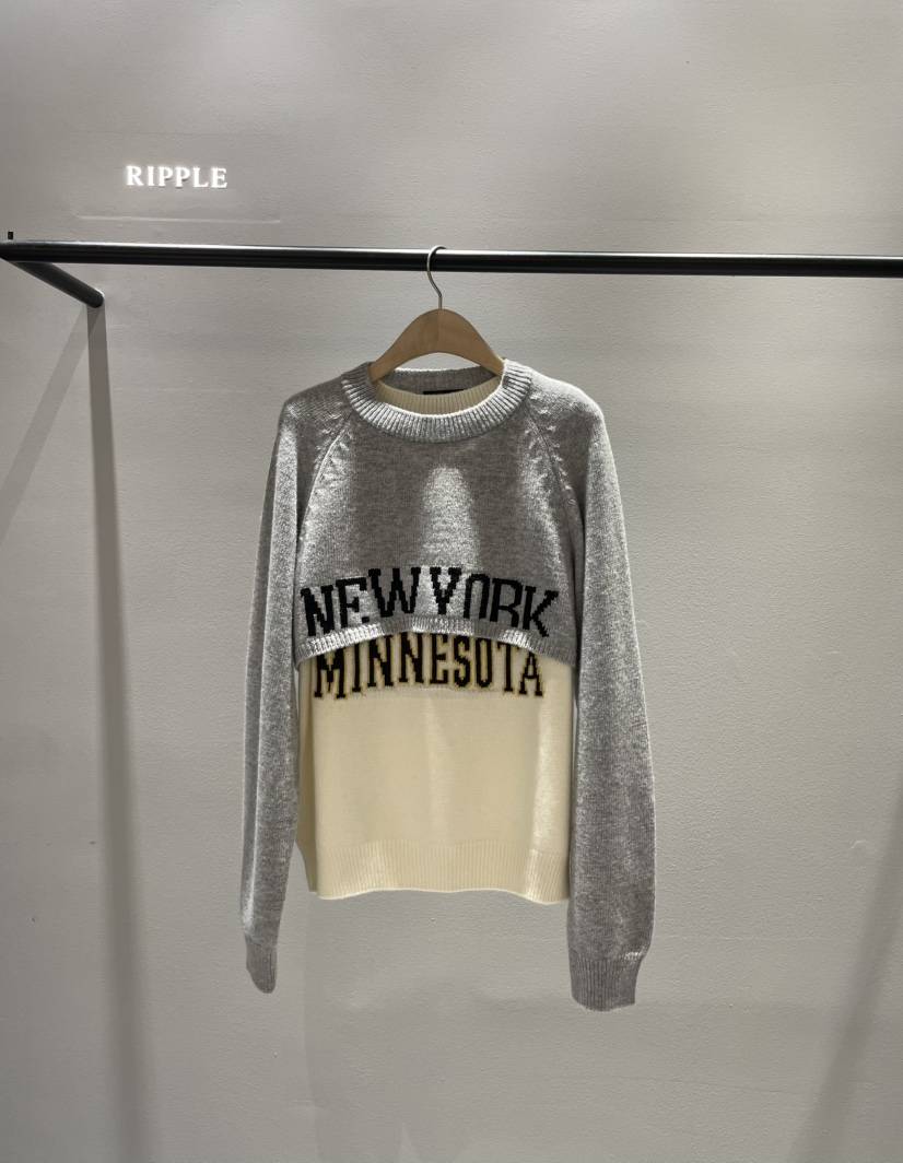 RIPPLE東大門㊣直郵女裝新品休閑人氣25秋冬套裝兩件套套裝RIPPLE套裝