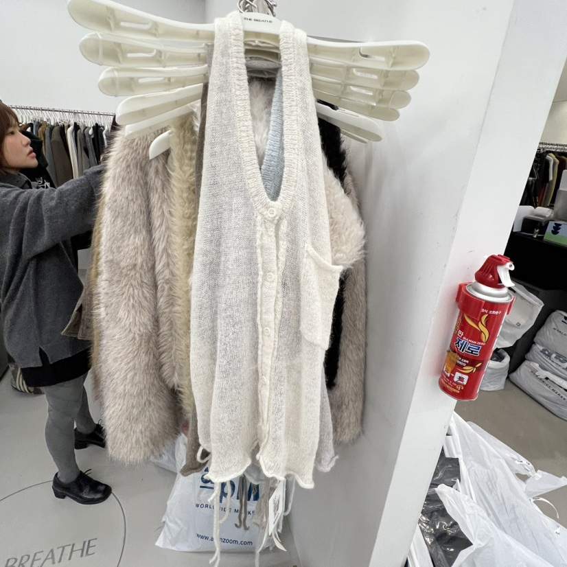 BREATHE韓國代購㊣女士新品25秋冬熱賣真品推薦吊帶背心羊駝BREATHE吊帶/背心