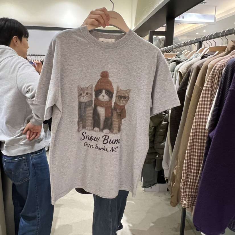 SELF SERVICE東大門㊣直郵女裝新品休閑真品時尚25秋冬T恤SELF SERVICET恤