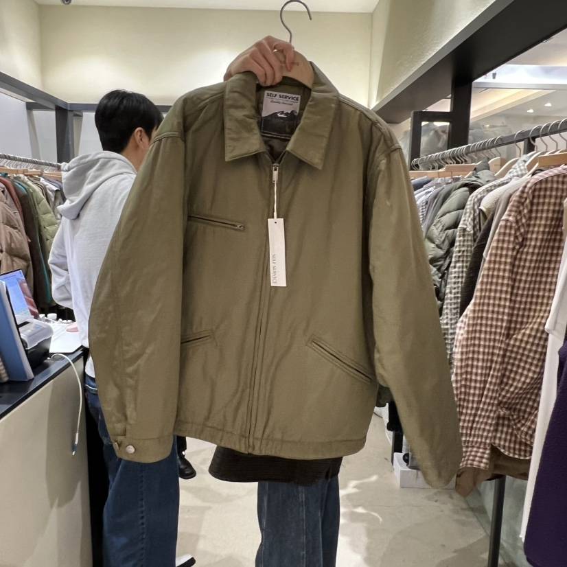 SELF SERVICE韓國代購㊣女裝新品熱賣時尚推薦休閑職業夾克SELF SERVICE夾克
