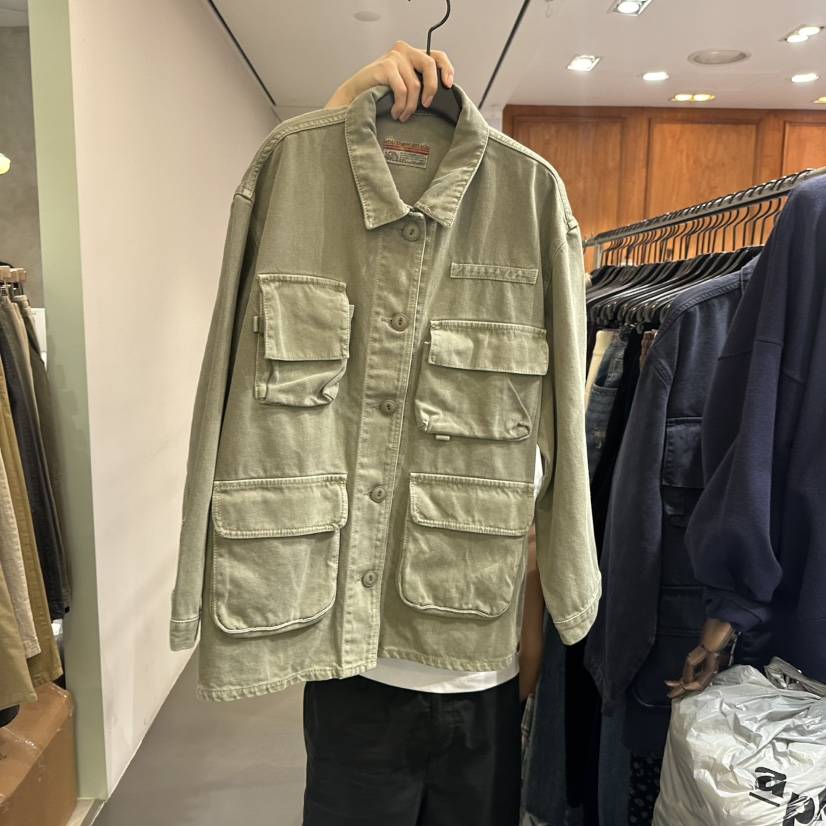 GARMENT-P東大門㊣直郵女士新款職業時尚熱賣25秋冬夾克口袋GARMENT夾克