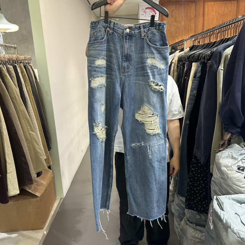 GARMENT-P東大門㊣直郵女士新品真品人氣推薦休閑時尚牛仔褲GARMENT牛仔褲