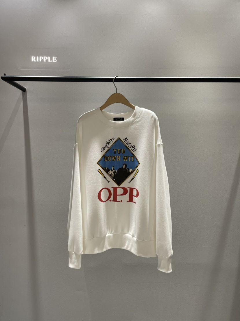 RIPPLE韓國代購㊣女士新品推薦熱賣25秋冬休閑人氣時尚衛衣RIPPLE衛衣