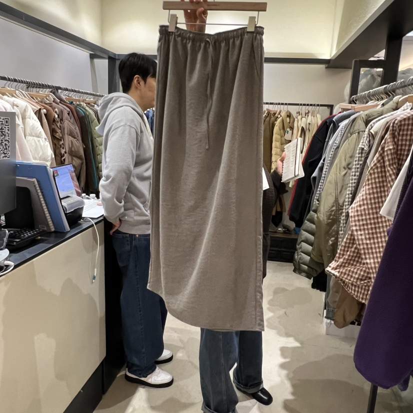 SELF SERVICE韓國直郵㊣女裝新品時尚職業半身裙中短裙柔軟SELF SERVICE半身裙/中短裙