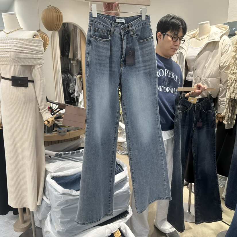 MAGNOLIA36-L韓國直郵㊣女士新品25秋冬真品人氣推薦牛仔褲MAGNOLIA36-L牛仔褲