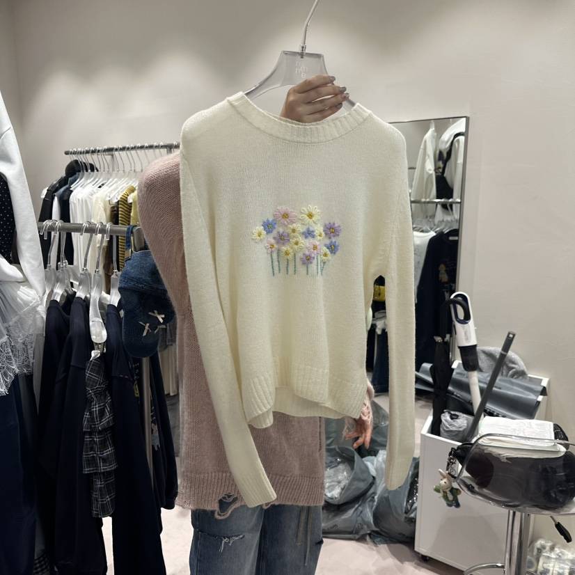 MIMME韓國直郵㊣女裝新品25秋冬真品休閑時尚職業推薦針織衫MIMME針織衫