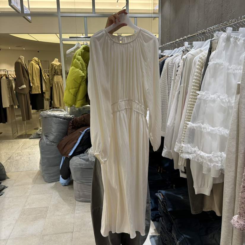 MIXXIN東大門㊣實拍女裝新品25秋冬人氣時尚推薦熱賣連衣裙MIXXIN連衣裙