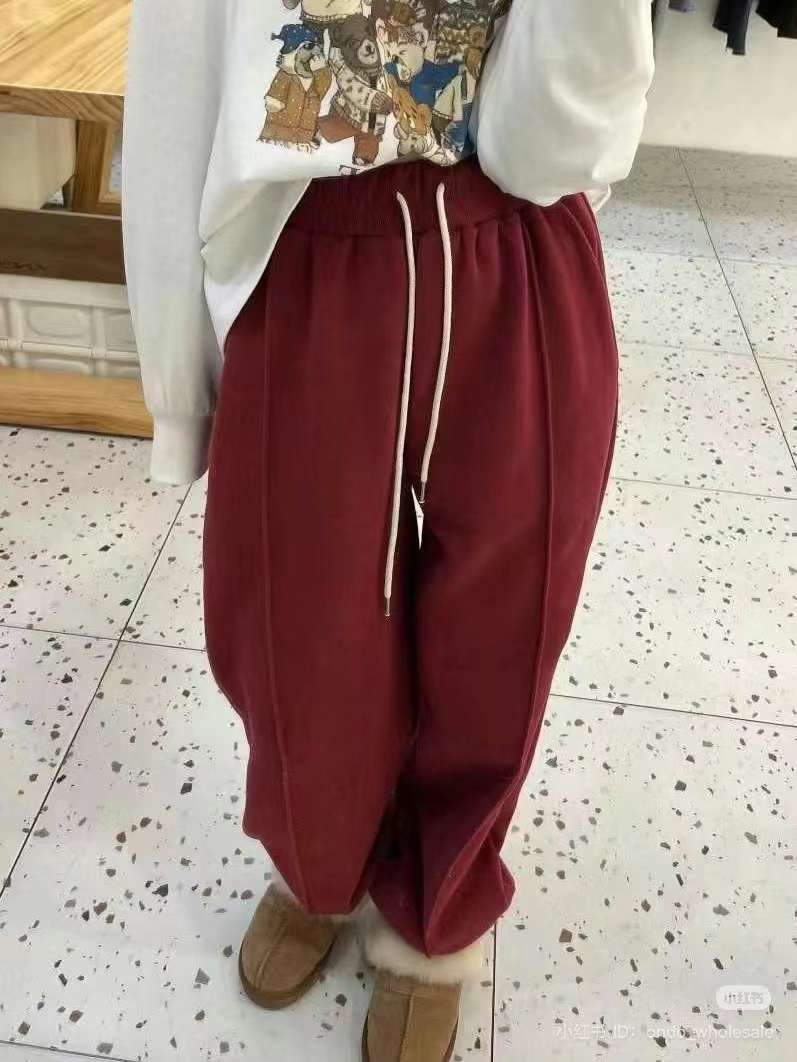ONDO-P東大門㊣實拍女士新品推薦真品時尚25秋冬休閑褲羊皮ONDO-P休閑褲