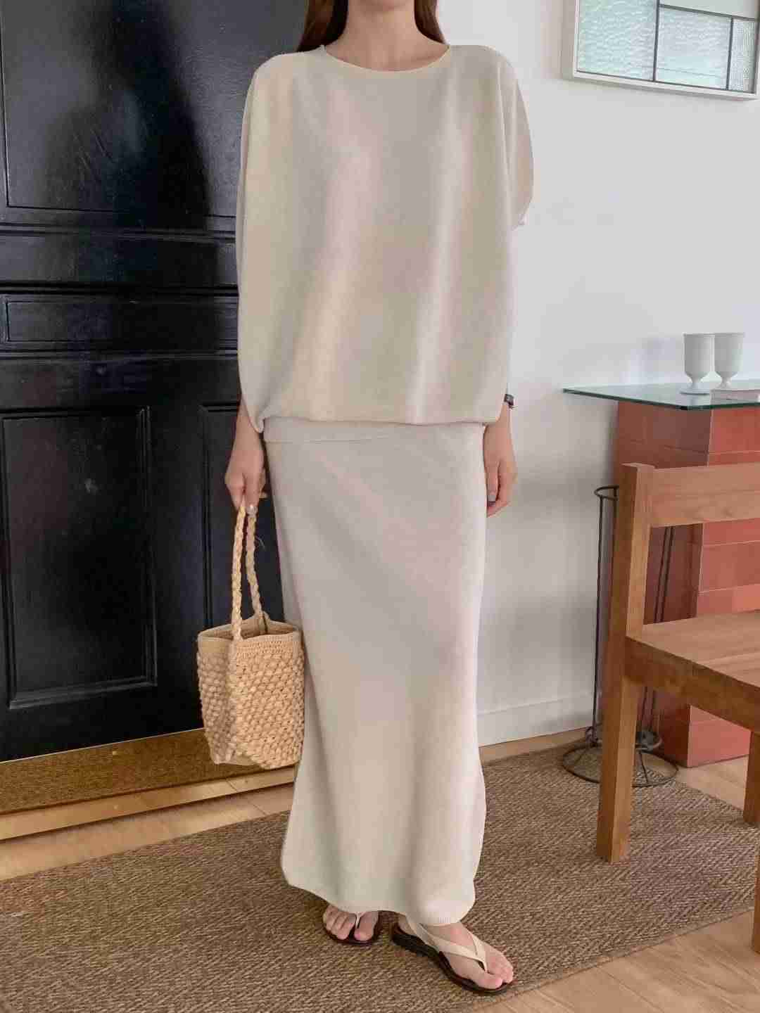 BRUNCH-OT韓國代購㊣女士新品推薦時尚職業休閑熱賣套裝亞麻BRUNCH-OT套裝