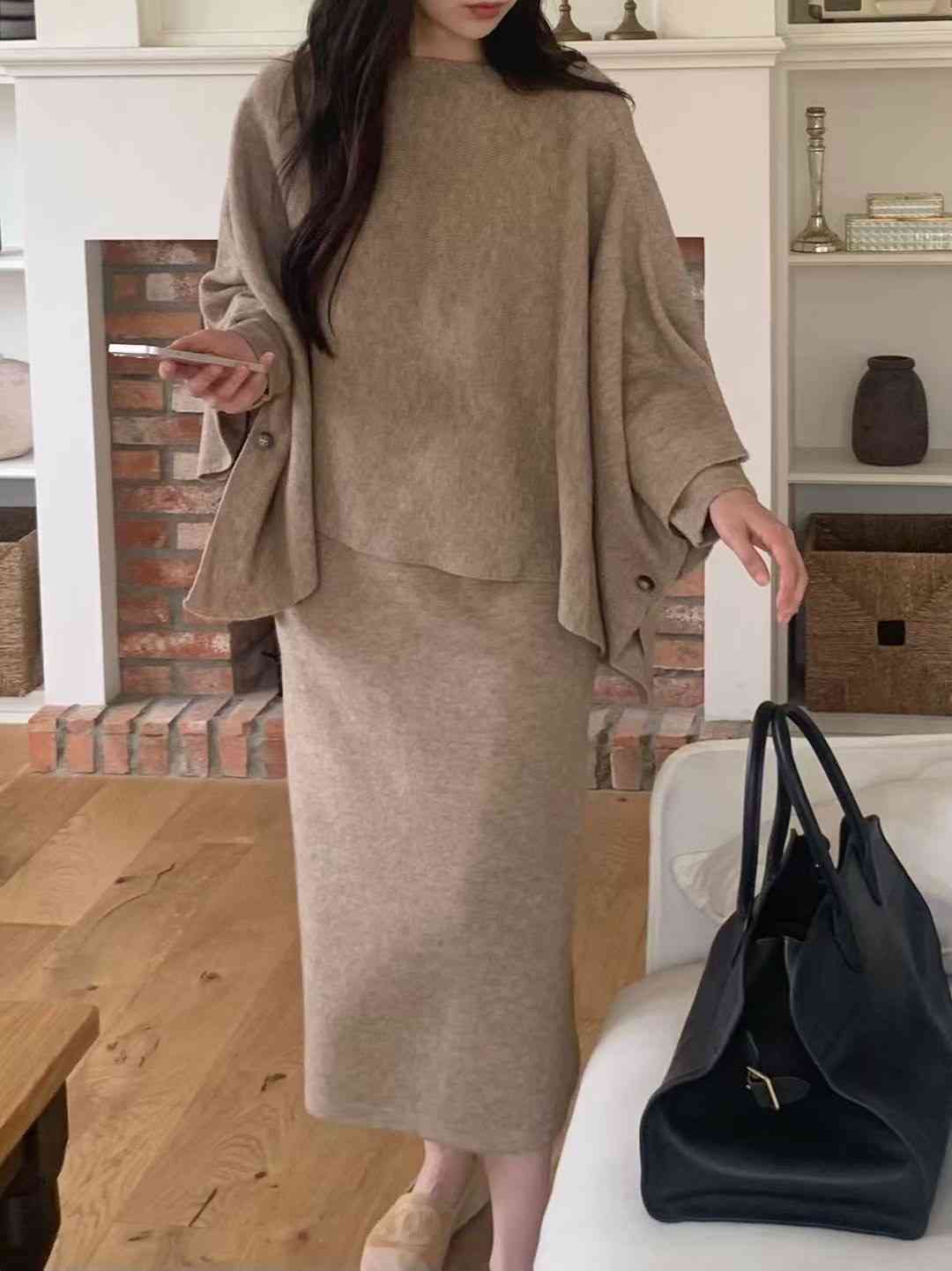 BRUNCH-OT韓國代購㊣女士新品推薦職業25秋冬熱賣休閑針織衫BRUNCH-OT針織衫