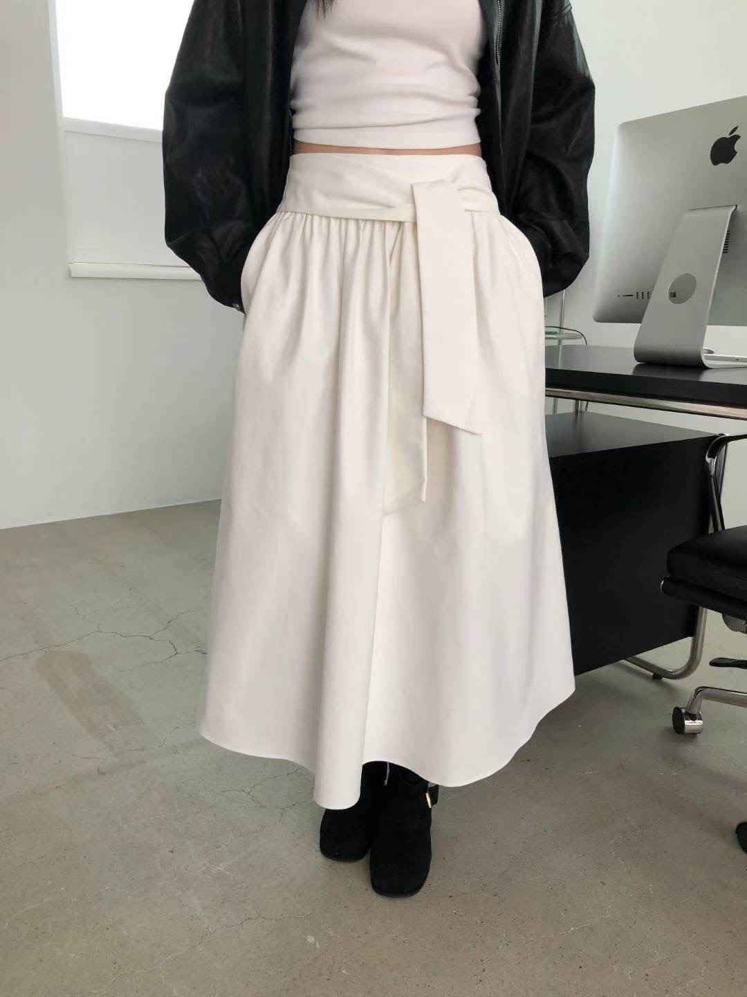 M.STORY東大門㊣代購女士新款時尚推薦熱賣真品休閑25秋冬長裙M.STORY長裙