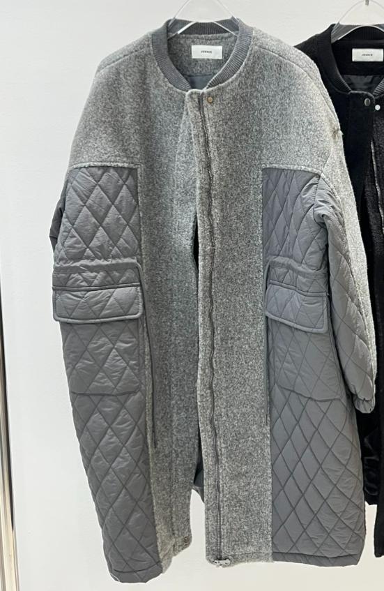 JENNIE韓國代購㊣女裝新品休閑時尚職業熱賣真品推薦夾克絎縫JENNIE/VENEFIT夾克