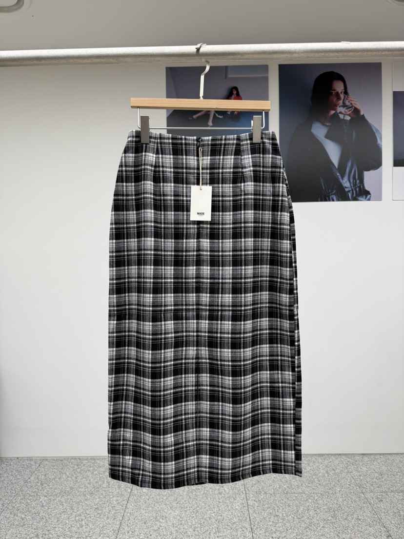 MADE-P韓國代購㊣女士新品人氣時尚25秋冬真品半身裙中短裙MADE-P半身裙/中短裙