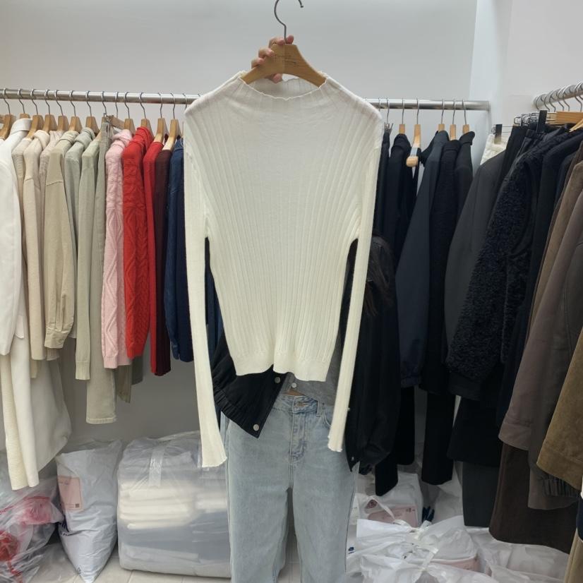 DRESS ROOM韓國直郵㊣女裝新品25秋冬職業休閑時尚人氣針織衫DRESS ROOM針織衫