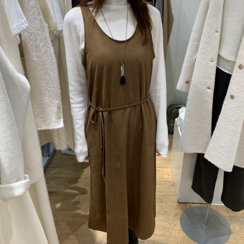 VERVEINE東大門㊣代購女士新款熱賣推薦連衣裙不含內搭含腰繩VERVEINE連衣裙