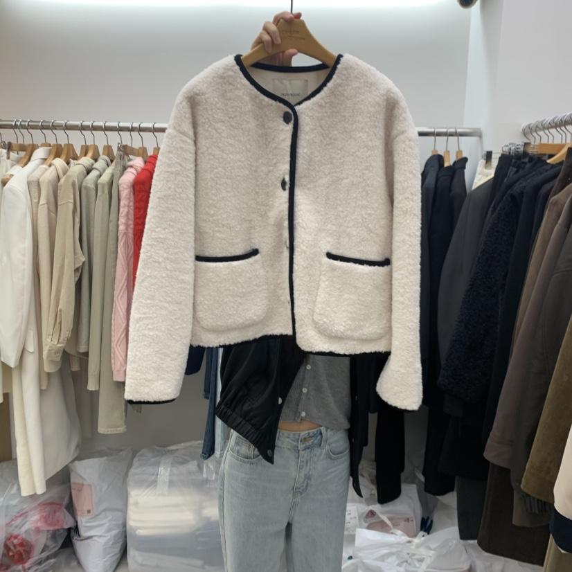DRESS ROOM東大門㊣代購女士新款推薦休閑真品熱賣時尚夾克DRESS ROOM夾克