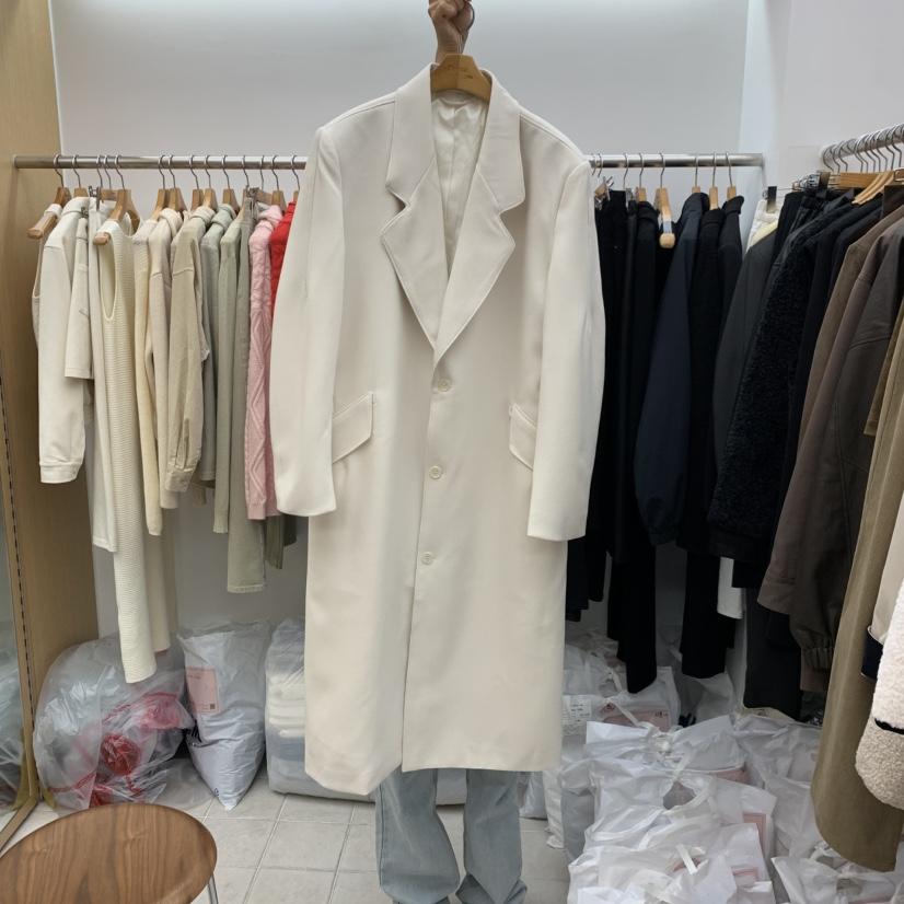 DRESS ROOM韓國直郵㊣女士新品推薦人氣真品熱賣中長款大衣DRESS ROOM中長款大衣