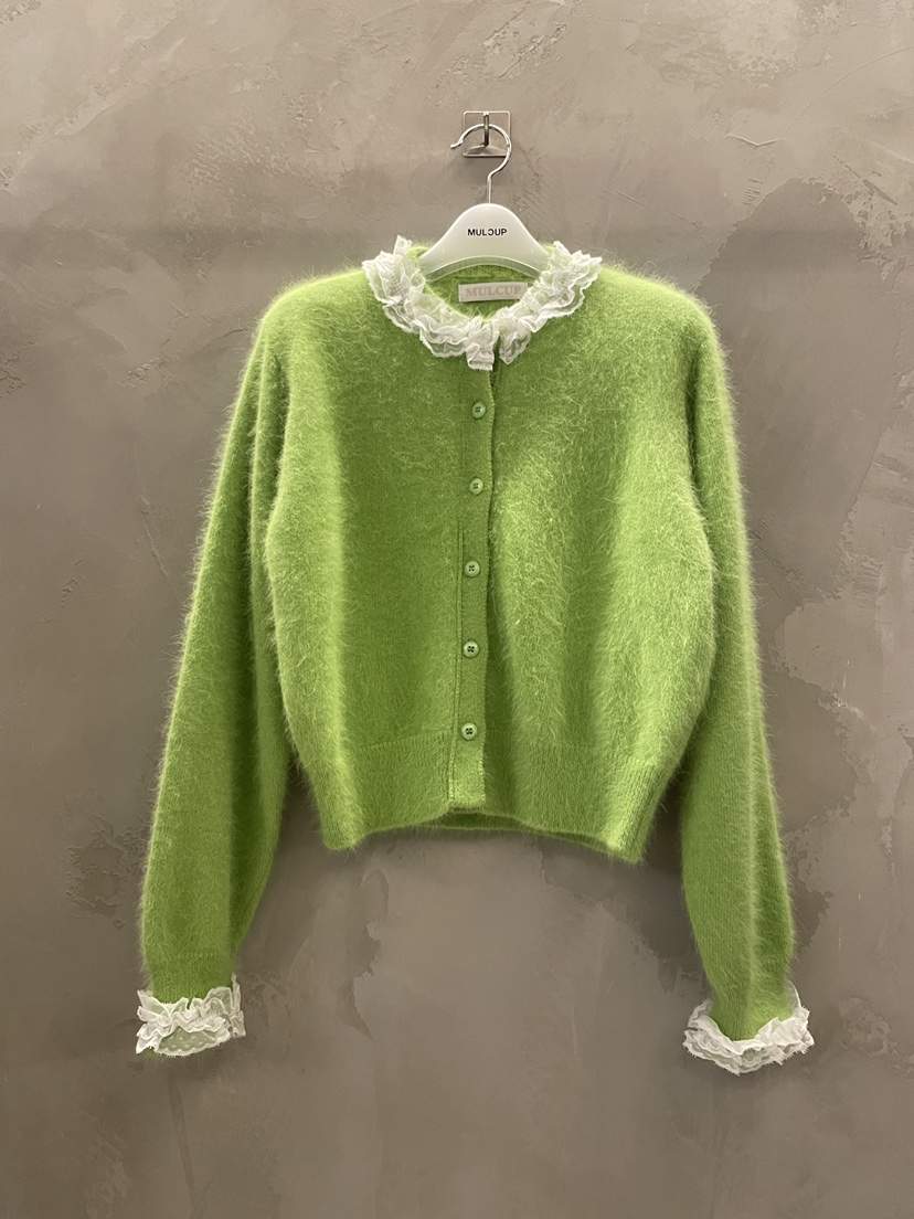 MULCUP東大門㊣直郵女裝新品25秋冬真品休閑時尚職業毛衣開衫MULCUP毛衣
