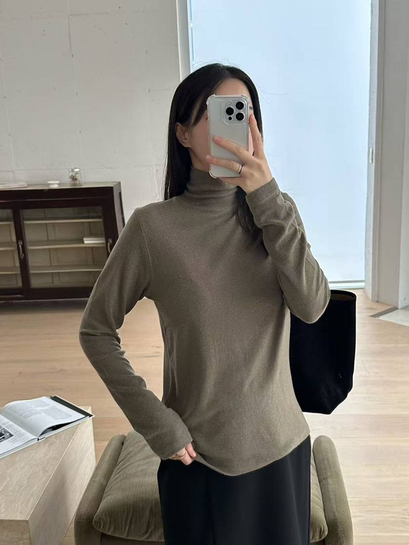LE VASE韓國直郵㊣女士新品推薦時尚人氣職業真品休閑長袖T恤LE VASE長袖T恤