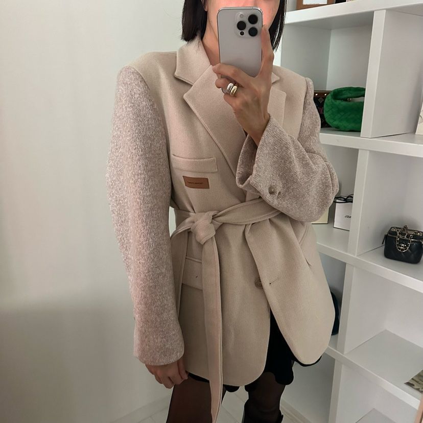 SOUIT東大門㊣直郵女裝新品熱賣人氣25秋冬時尚職業夾克泰迪熊SOUIT by mabel-L夾克