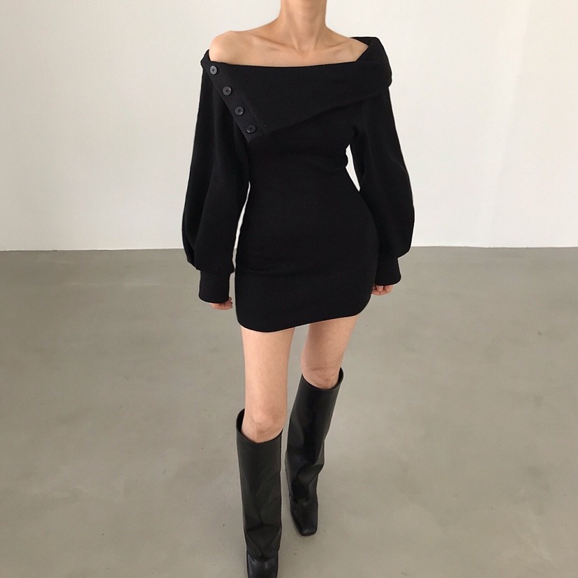 2TWO MOON東大門㊣實拍女士新品人氣熱賣時尚職業推薦連衣裙2TWO MOON連衣裙