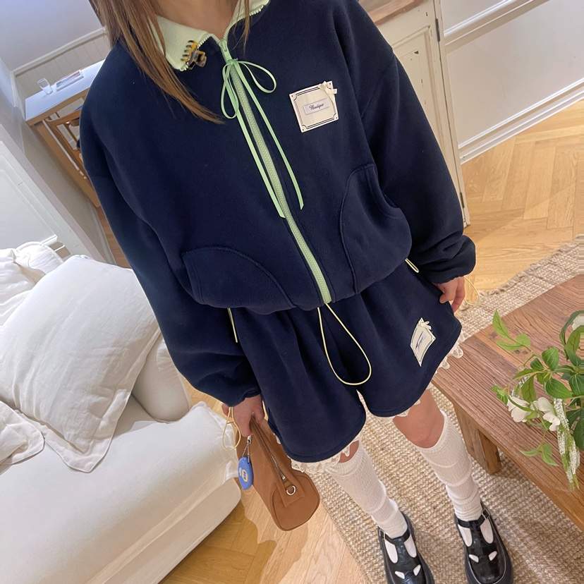 BOUTIQUE-L東大門㊣代購女裝新品時尚25秋冬真品推薦熱賣夾克BOUTIQUE-L夾克