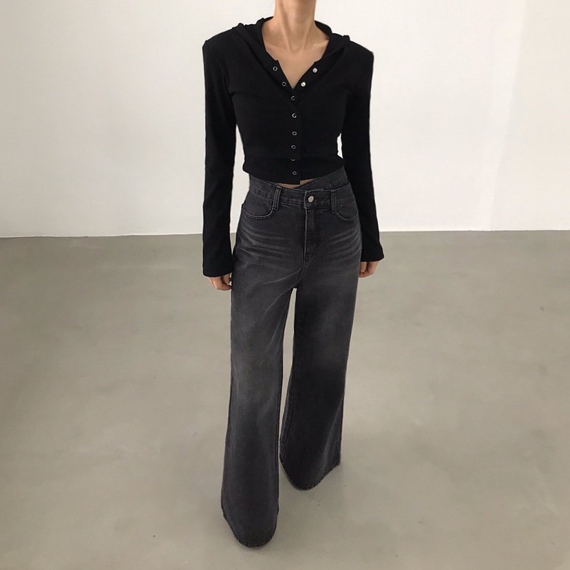 2TWO MOON韓國代購㊣女裝新品熱賣職業25秋冬長袖T恤兜帽雙層2TWO MOON長袖T恤