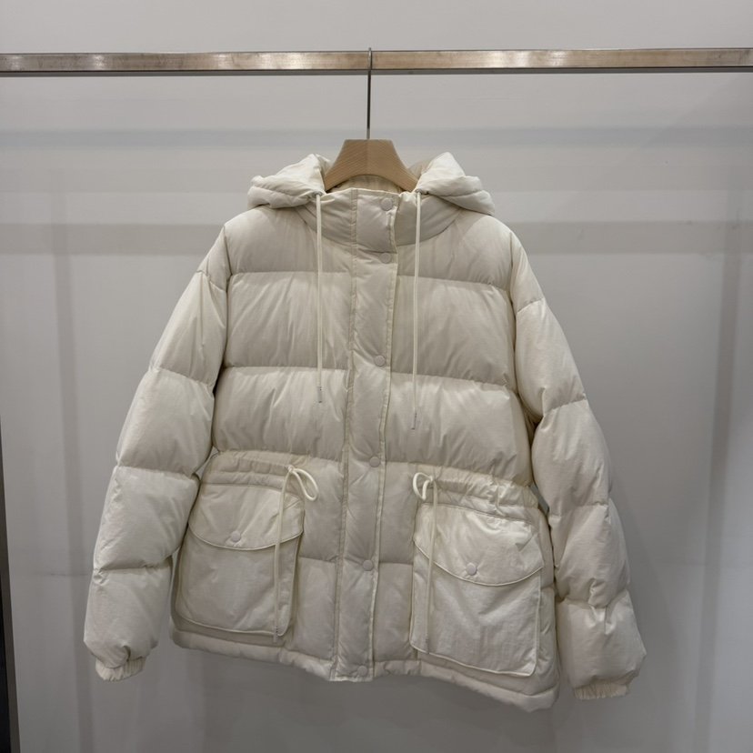 THE EYL東大門㊣直郵女裝新款職業休閑人氣短款棉服連帽絨THE EYL短款棉服