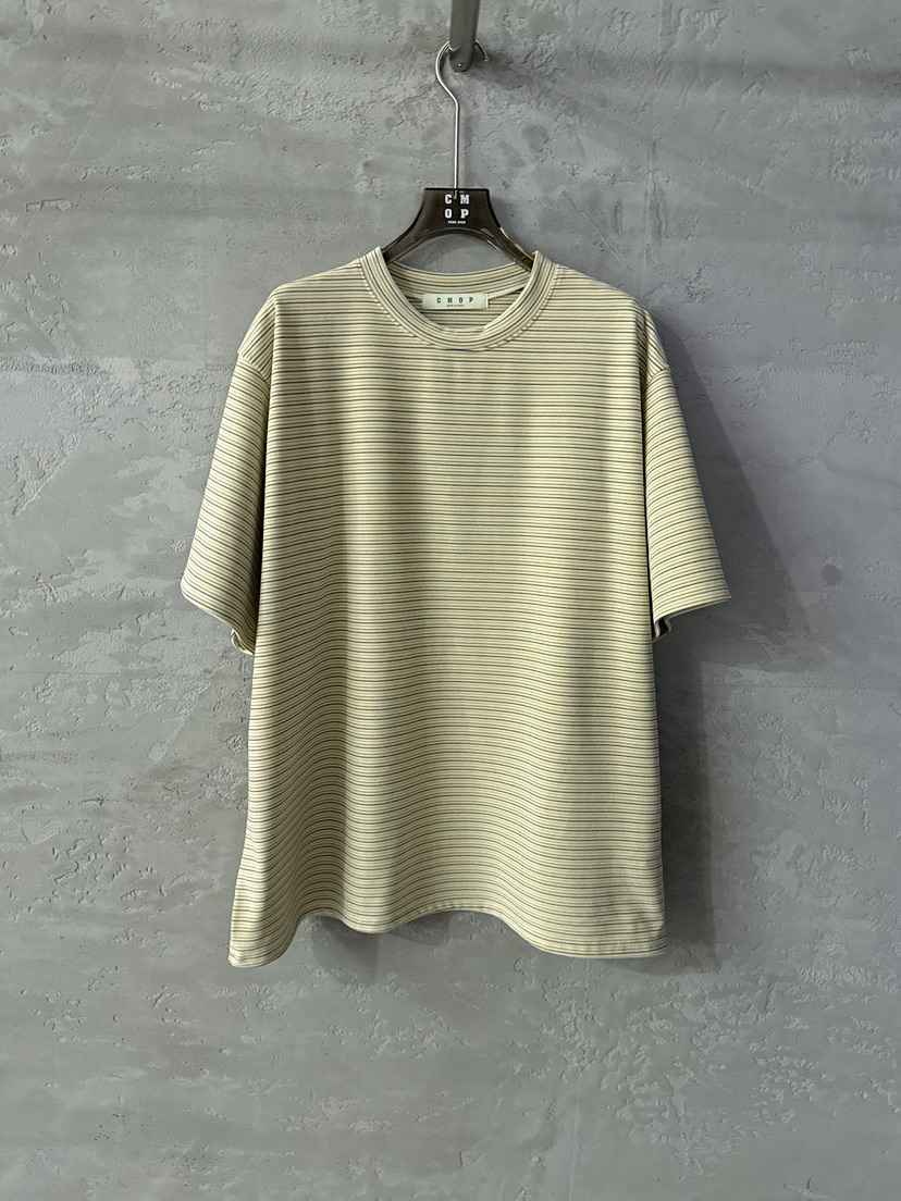COME OPEN東大門㊣代購女士新品25秋冬推薦職業時尚T恤條紋COMP-(COME OPEN)T恤