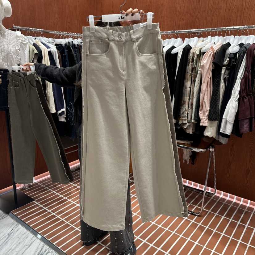 ILLO東大門㊣實拍女裝新品25秋冬人氣推薦休閑時尚熱賣休閑褲ILLO休閑褲