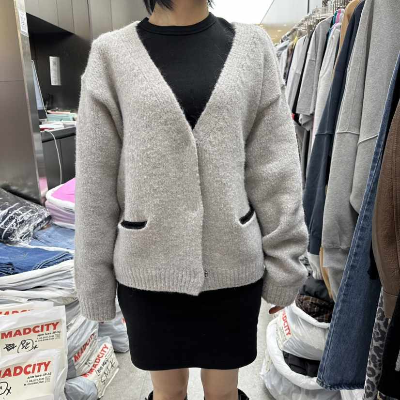 MADCITY東大門㊣代購女士新款熱賣休閑推薦職業人氣毛衣刺繡MADCITY毛衣