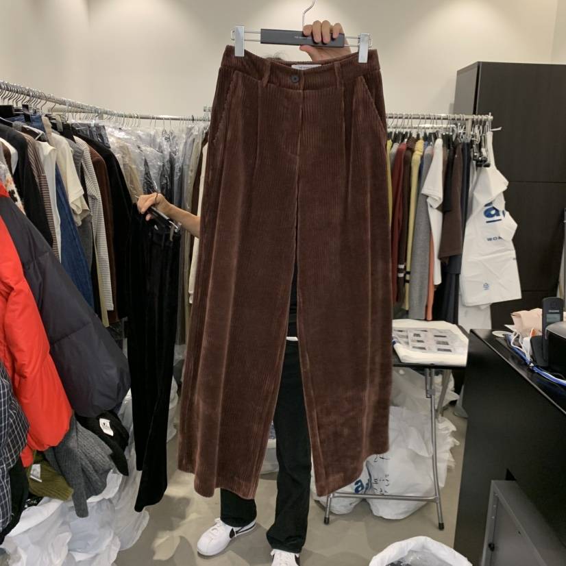 THE SECOND GROW東大門㊣直郵女士新品25秋冬人氣休閑褲寬松THE SECOND GROW休閑褲