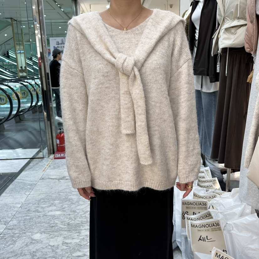 MAGNOLIA36-L韓國代購㊣女士新品時尚職業真品套裝兩件套披肩MAGNOLIA36-L套裝