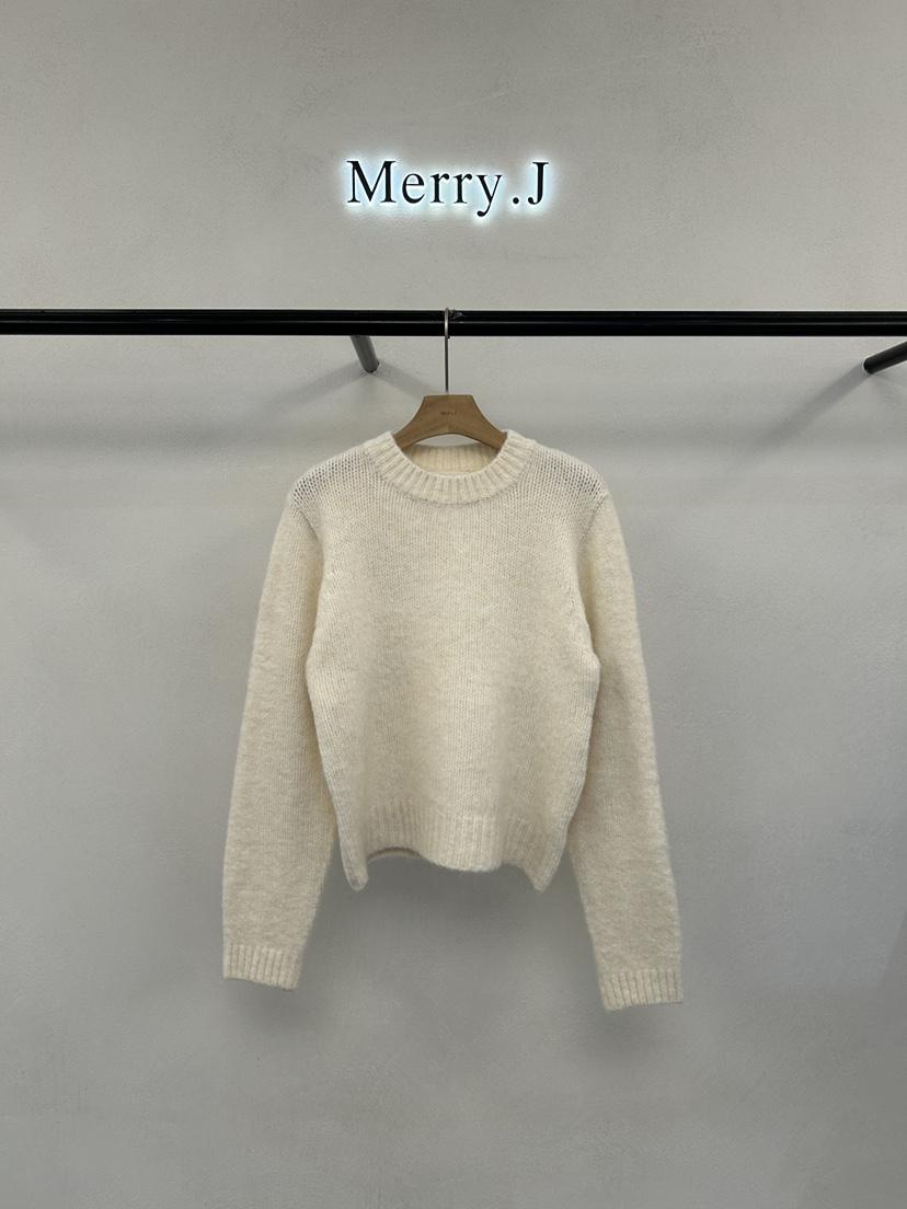 MERRY-J東大門㊣代購女裝新品職業推薦時尚休閑針織衫羊毛MERRY-J針織衫
