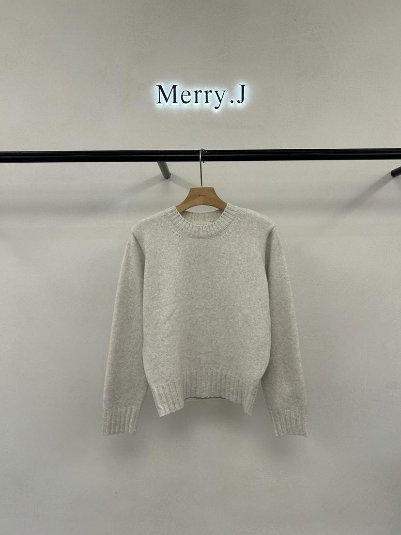 MERRY-J韓國代購㊣女士新款真品休閑人氣熱賣職業針織衫羊毛MERRY-J針織衫