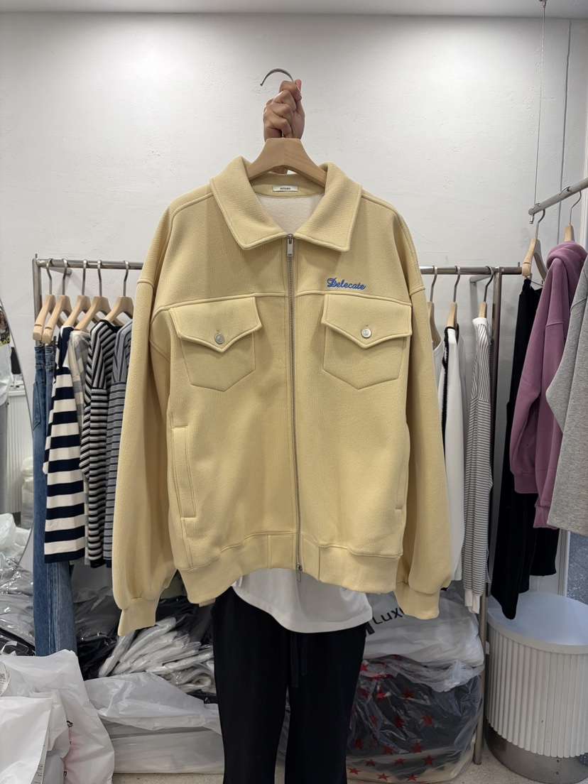 DELICATE東大門㊣直郵女裝新品25秋冬熱賣時尚休閑推薦夾克DELICATE夾克